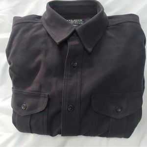 Filson Moleskin Seattle Shirt Navy Size S
